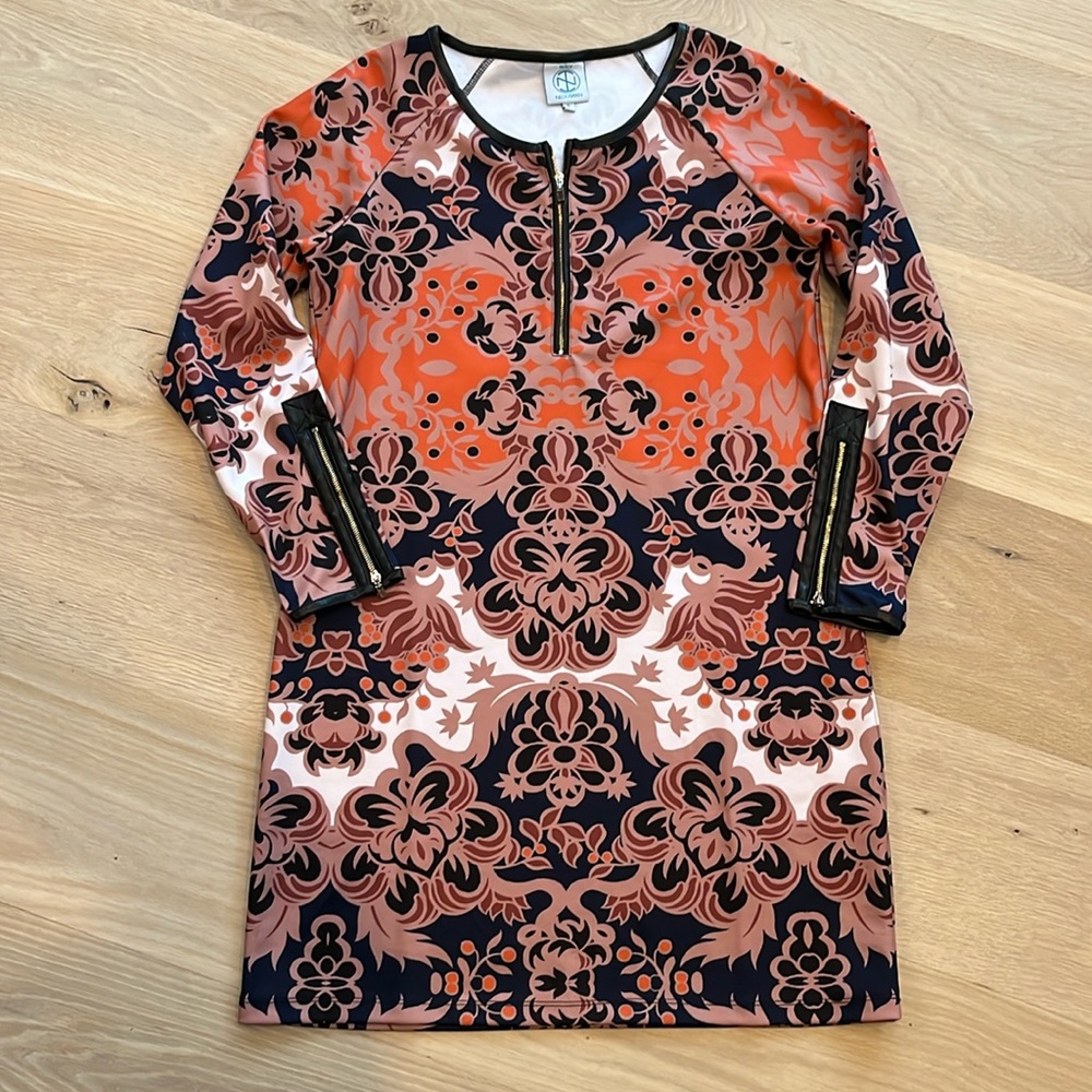 Tracy Negoshian Zip Up Dress